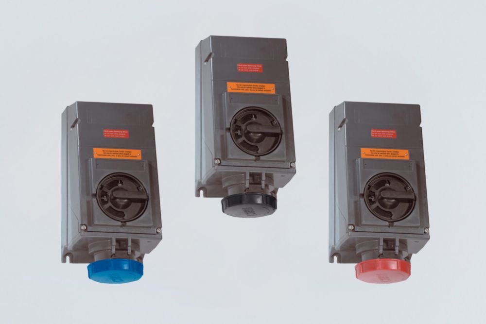 Ex Series 8579/41 60 A wall-mounting sockets R. STAHL