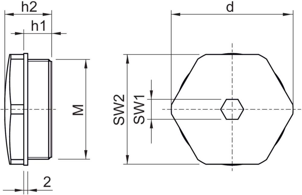 Ex Tappi di arresto in plastica serie 8290 R. STAHL