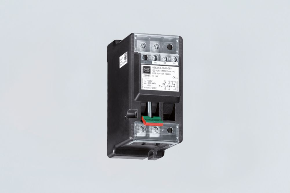 Ex Miniature circuit breakers IEC Series 8562 R. STAHL