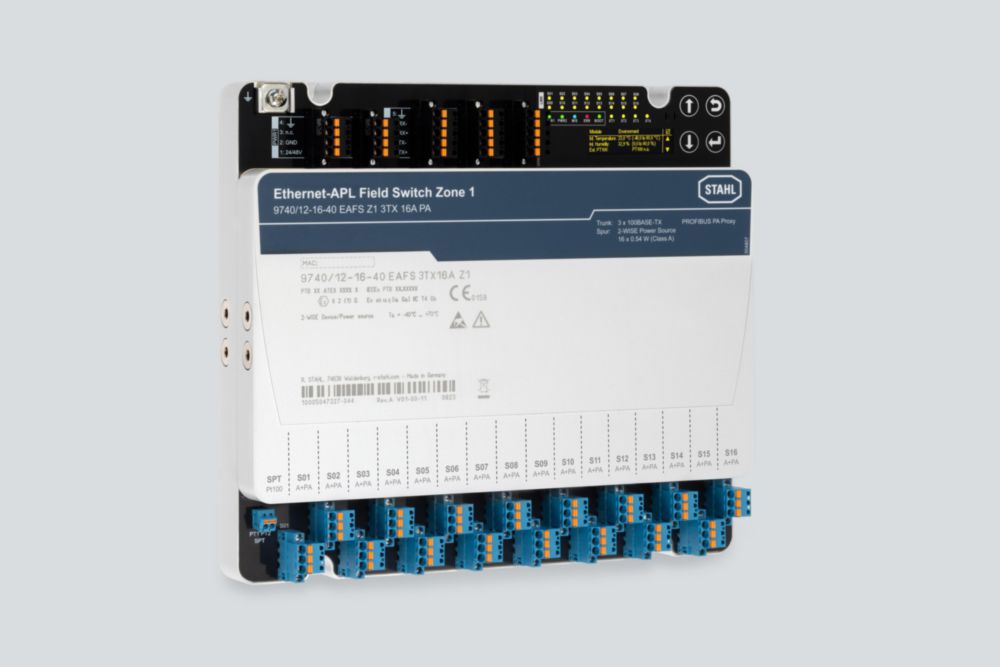 Ex Ethernet-APL field switch Zone 1 Series 9740/12 R. STAHL