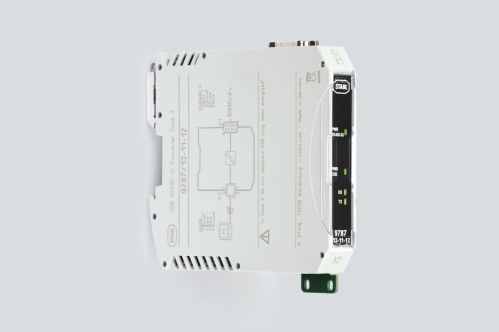 Ex 9787 USB RS485 Converter für Zone 1 und 2  | Art. Nr. 295356 R. STAHL