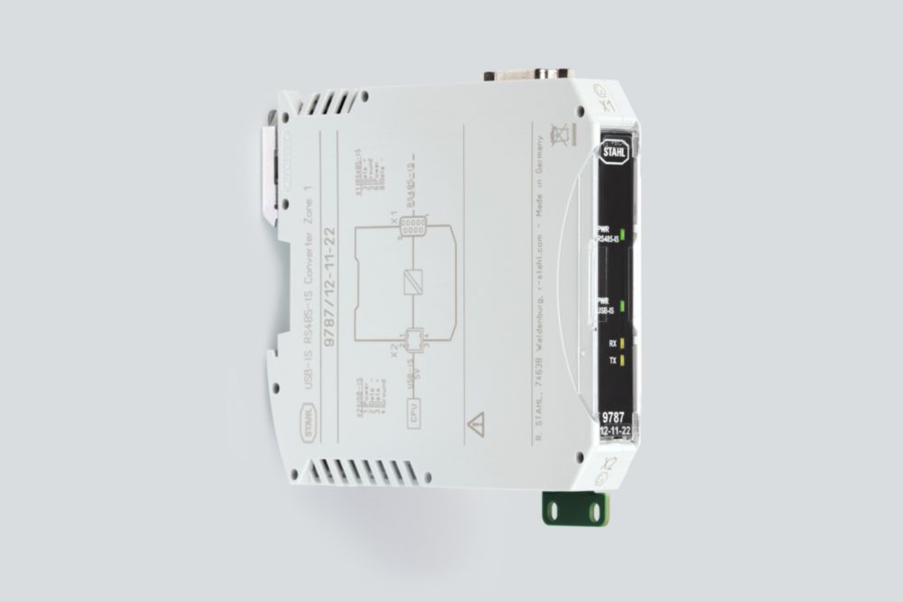 Ex 9787 USB RS485 Converter für Zone 1 und 2  | Art. Nr. 285849 R. STAHL