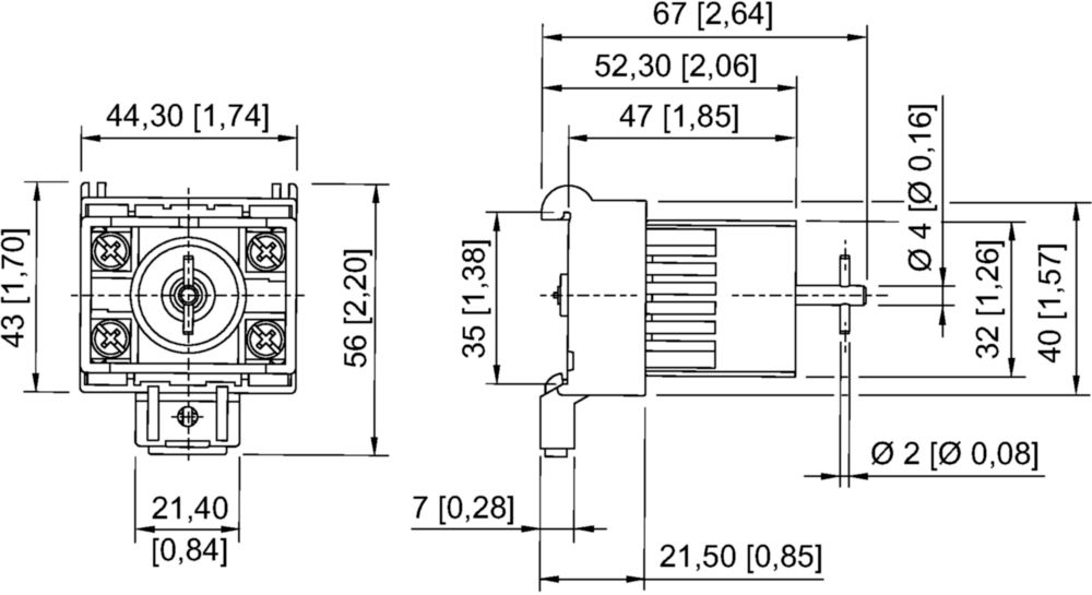 Potenziometro Ex serie 8208 R. STAHL