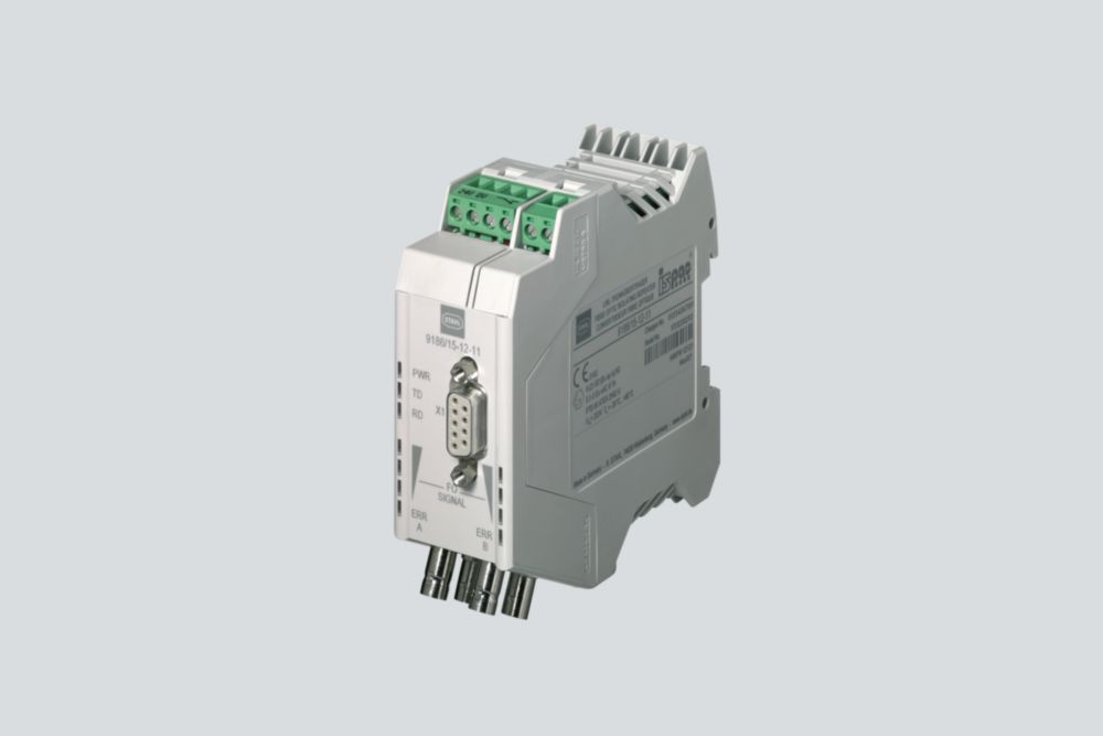 Ex Fibre optic fieldbus isolating repeater Series 9186 (discontinued) R. STAHL