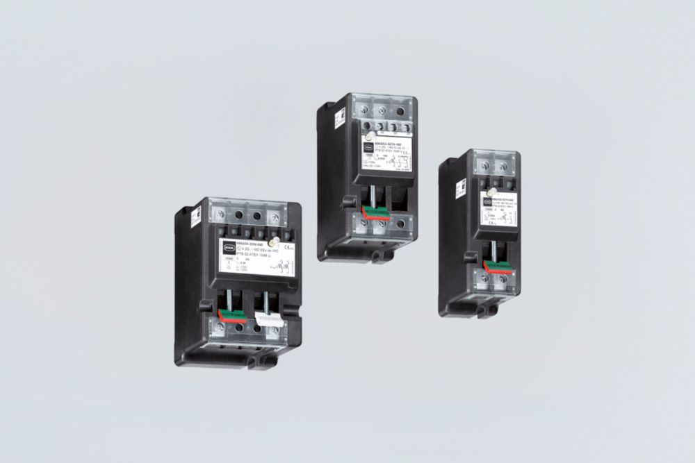 Ex Residual current circuit breakers with overcurrent release Series 8562 R. STAHL