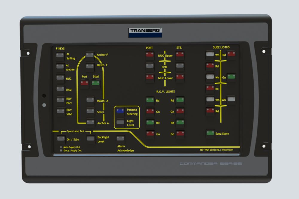 TRANBERG<sup>® </sup>Navigation Light System Operator Panel Series TEF4900 R. STAHL