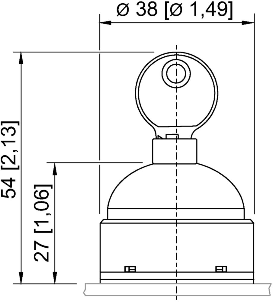 Ex Pulsante / interruttore Ex per montaggio a pannello serie 8003/1.1 per applicazioni ATEX / IECEx e <span class=