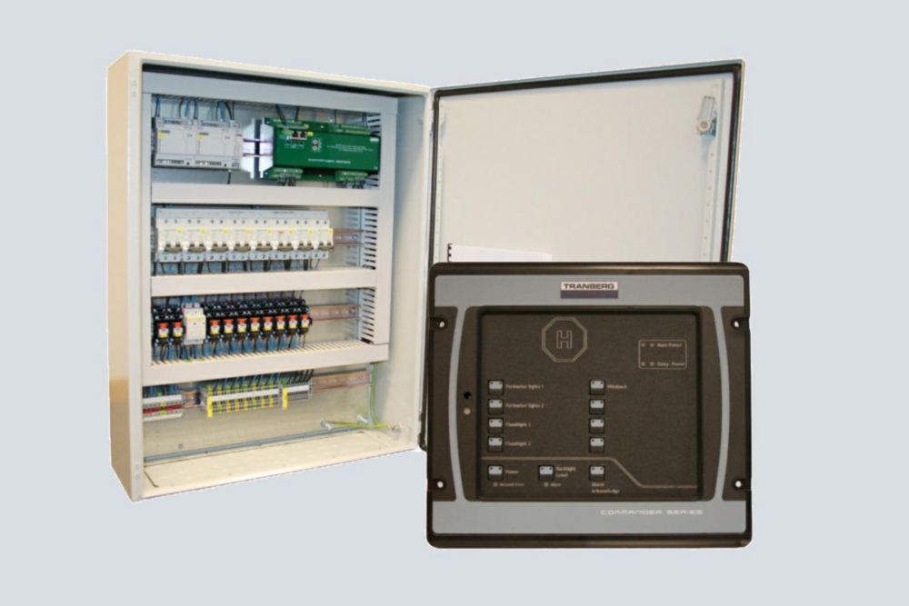 Steuergerät Commander, Dual Power, Leitsystem für Helideck-Befeuerung Reihe TEF4500 R. STAHL