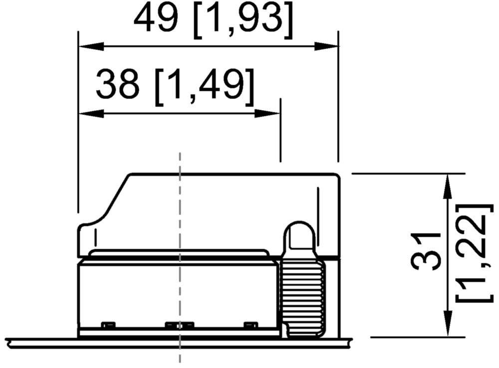 Pulsante / interruttore Ex per montaggio a pannello serie 8003/1.1 per applicazioni ATEX / IECEx e <cNoBreak>NEC<sup>®</sup>/CE Code</cNoBreak> R. STAHL