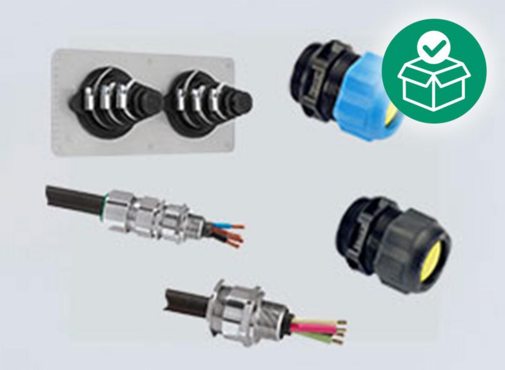 Kabel- und Leitungseinführungen, Komponenten und Gehäuse R. STAHL