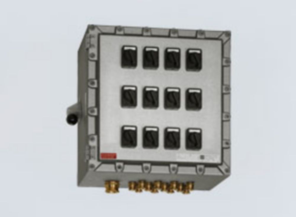 Distributions des circuits de chauffage et de lumière R. STAHL