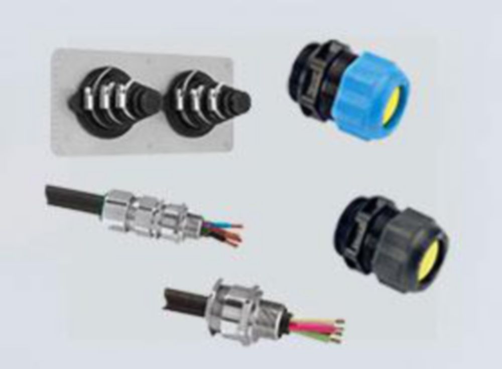 Kabel- und Leitungseinführungen, Komponenten und Gehäuse R. STAHL