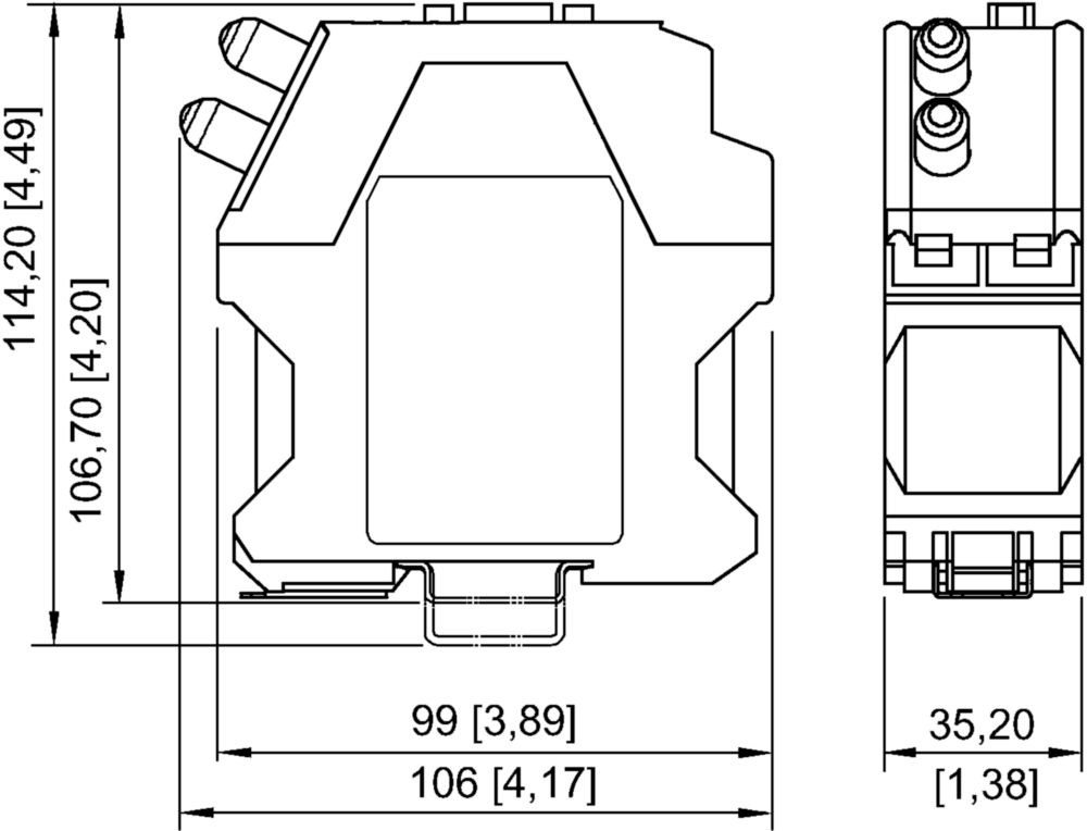 Isolateur Ex pour bus de terrain fibre optique série 9186 | N° d'art. 160625 R. STAHL