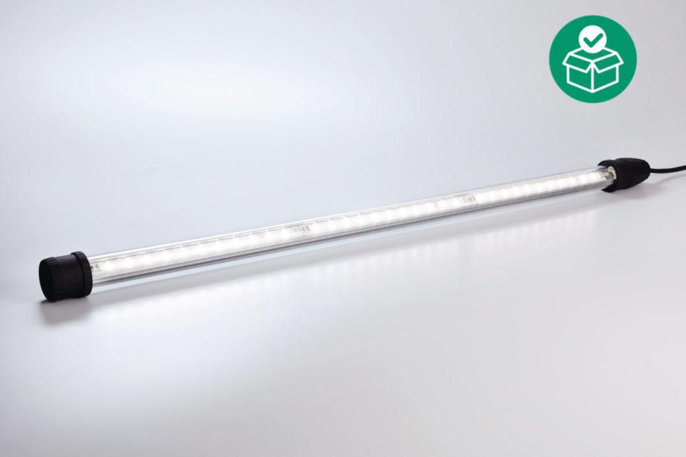 Tubular Light Fitting with LED, Gas temperature class: T4, Neutral white, 1396lm, with diffuser 24 ... 48 V, Cable length= 5m (H07RN8-F 2x1.5 mm²), Zone 1/2/21/22
