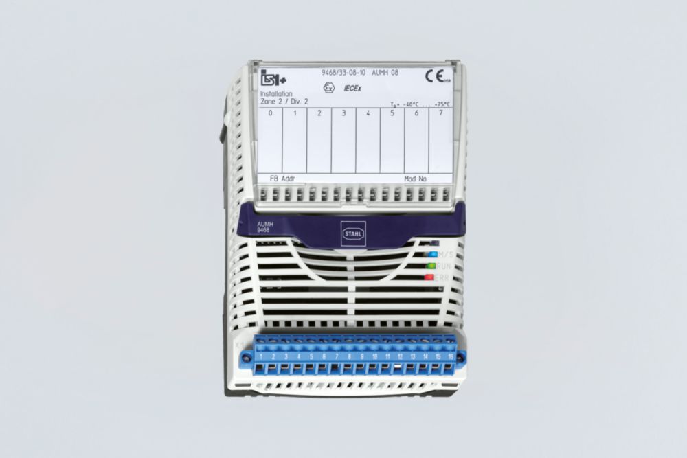 Ex HART analogue universal module for Zone 2 Series 9468/33 R. STAHL