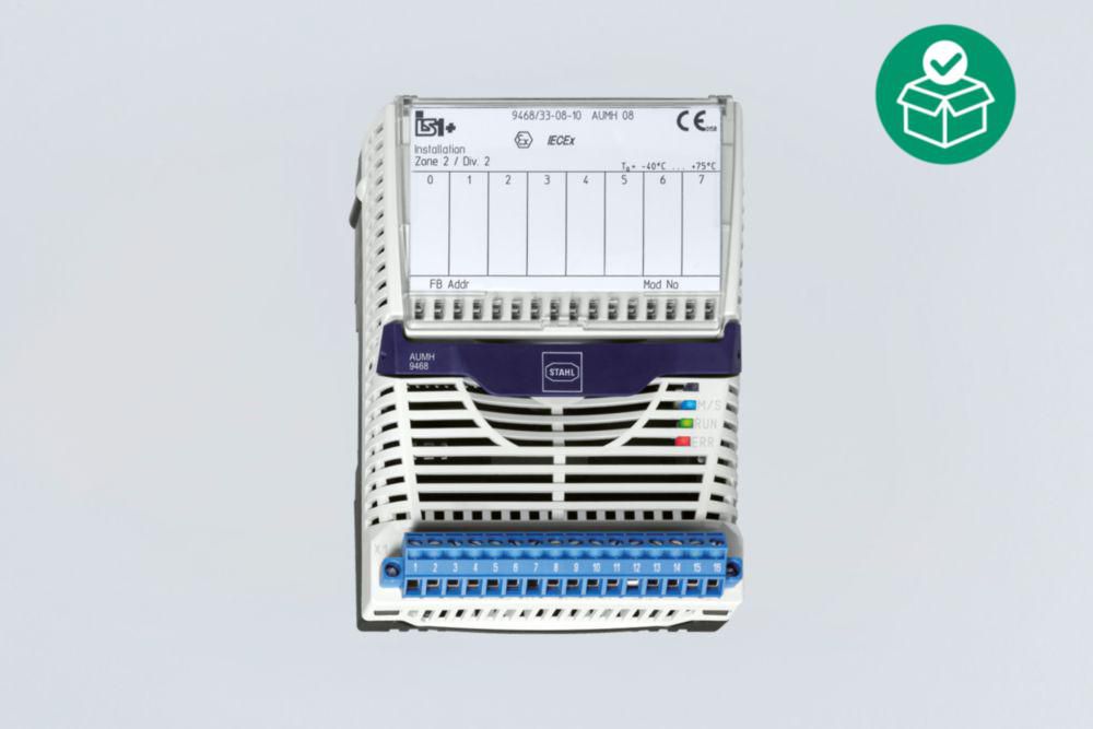 Ex HART analogue universal module for Zone 2 Series 9468/33 R. STAHL
