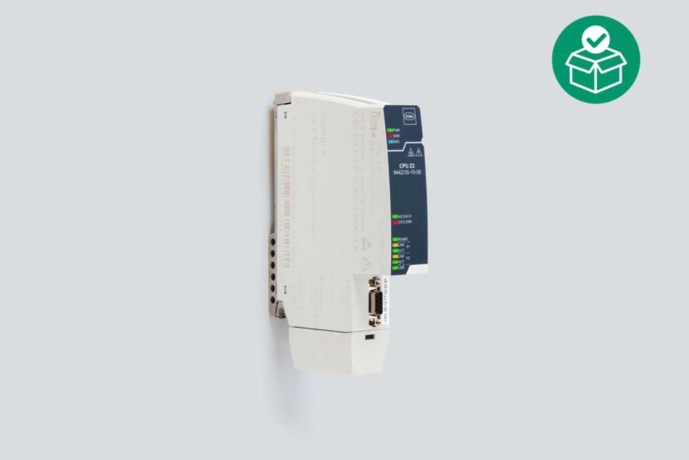 CPU module, RJ45 protocols: MODBUS TCP/EtherNet/IP<sup>TM</sup>/PROFINET, RS-485 interface protocol, Zone