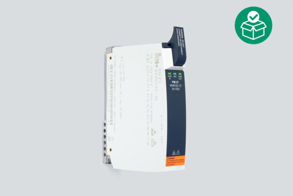 Remote I/O IS1+,24 V DC, Auxiliary power voltage range:19 ... 32 V DC, System plug connection, Zone 1/2