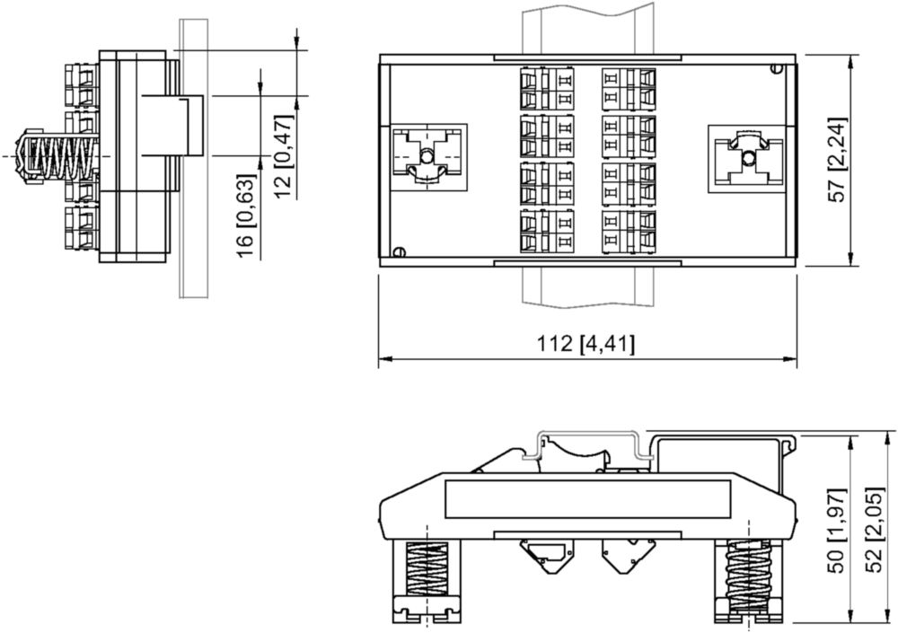 Ex Morsetto Ethernet serie 8187 R. STAHL