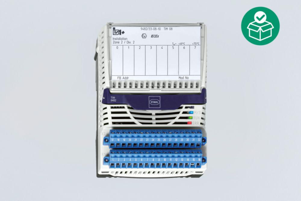 Ex Temperature input module for Zone 2 Series 9482/33 R. STAHL