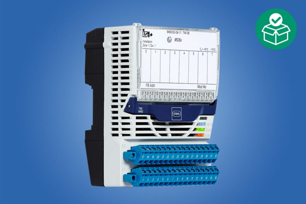 Ex Temperatur Input Modul für Zone 1 Reihe 9482/32 R. STAHL
