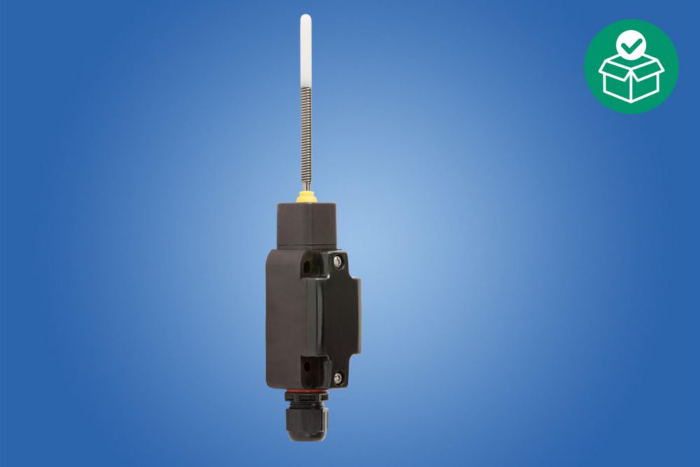 Position switch, Spring rod head, 1 NC + 1 NO, Snap-action contact, Positive opening operation: No, Cable entry 8161 1xM20x1.5, Polyamide, Zone 1/2/21/22