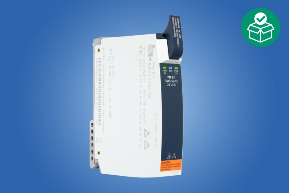 Remote I/O IS1+,24 V DC, Auxiliary power voltage range:19 ... 32 V DC, System plug connection, Zone 1/2