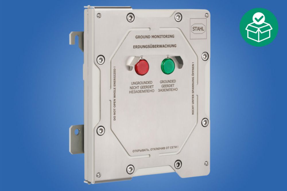 Grounding monitoring devices made of aluminium, with object recognition, Limit contact: Up to 4 change-over contacts, Zone