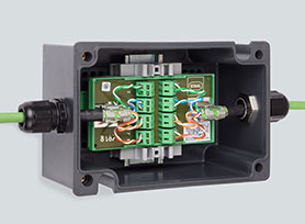 Ex Ethernet Klemme 8187 Gehäuse Netzwerktechnik R. STAHL