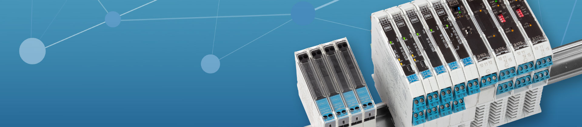 Ex Eigensichere Barrieren  Ex ISpac Trennstufen und Sicherheitsbarrieren auf Hutschiene