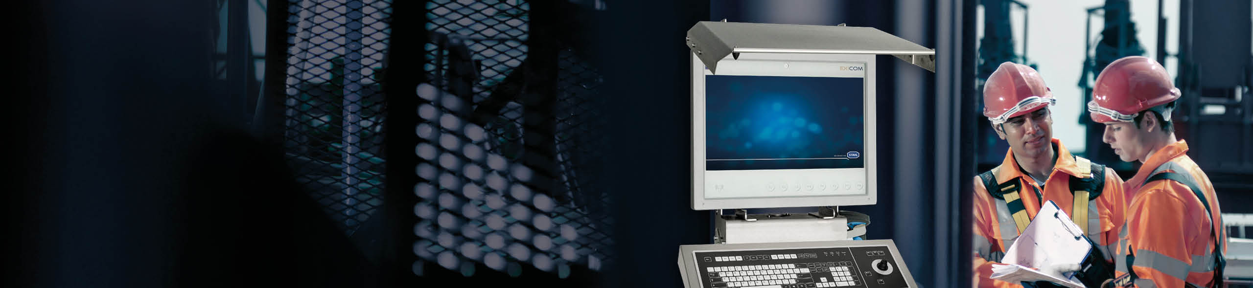 Ex explosionsgeschützte modulare SHARK-HMIs R. STAHL 