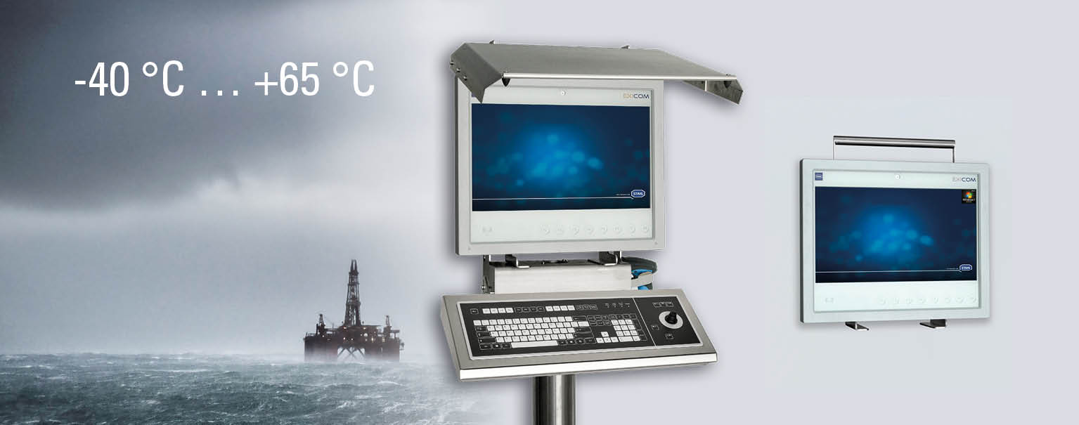 Ex Explosionsgeschützte SHARK-HMIs Extreme Temperaturen R. STAHL  