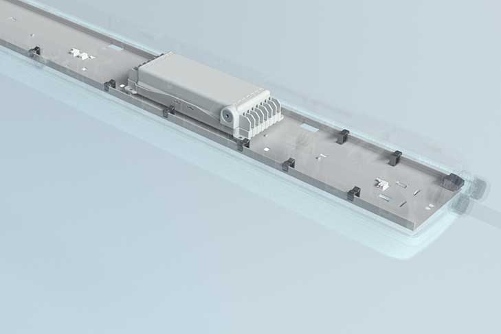 Ex LED Langfeldleuchte EXLUX PRO Montageplatte Ex LED Langfeldleuchte EXLUX PRO Montageplatte R. STAHL