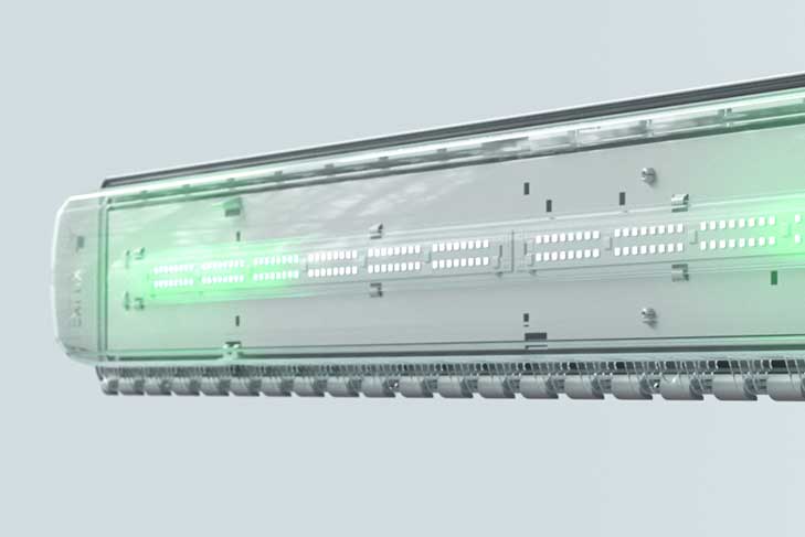 Ex LED Langfeldleuchte EXLUX PRO Sicherheitsbeleuchtung Ex LED Langfeldleuchte EXLUX PRO Sicherheitsbeleuchtung