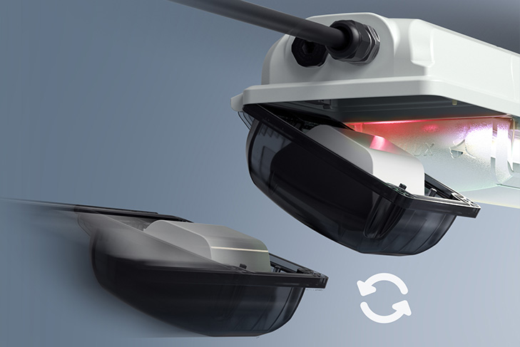 Ex LED Sicherheitsbeleuchtung EXLUX PRO 6009 Hot Swap R. STAHL