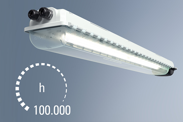 Ex LED Sicherheitsbeleuchtung EXLUX PRO 6009 Lebensdauer R. STAHL