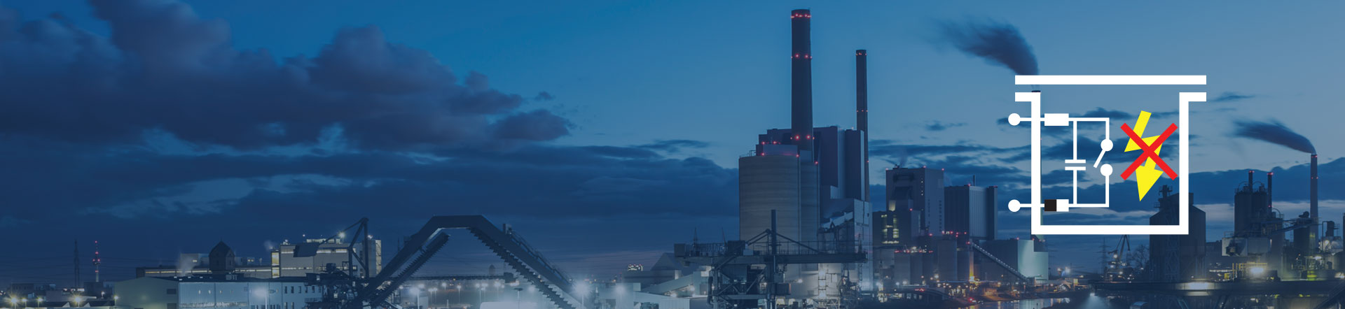 Ex Zündschutzart Eigensicherheit Icon  Ex Zündschutzart Eigensicherheit Icon mit Anlage im Hintergrund