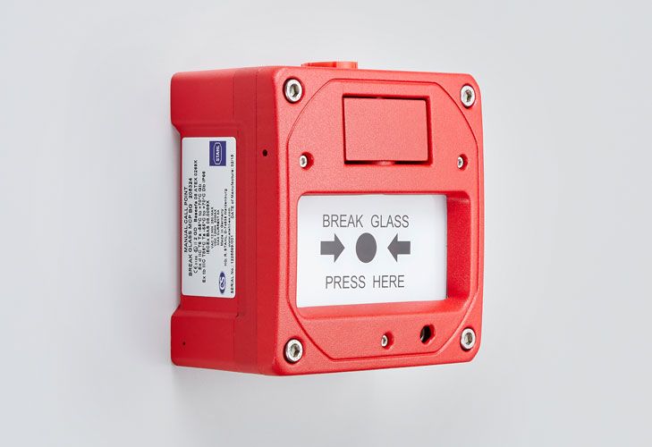 Ex manual call point R. STAHL Ex manual call point MCPA R. STAHL