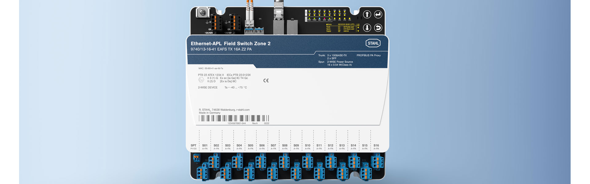 Ex Ethernet-APL Field Switch R. STAHL Ex Ethernet-APL Field Switch R. STAHL