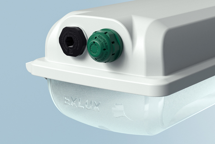 Ex LED linear luminaire EXLUX PRO breather Ex LED linear luminaire EXLUX PRO breather R. STAHL
