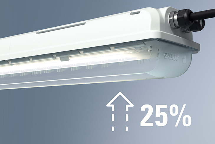 Ex LED emergency lighting EXLUX PRO effiency upgrade Ex LED emergency lighting EXLUX PRO effiency upgrade R. STAHL