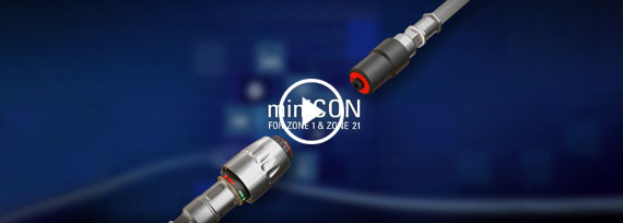 Ex miniCON plug-in connector 8595 by R. STAHL