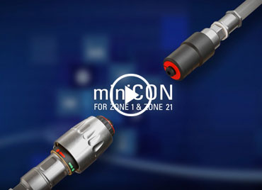 Ex miniCON plug-in connector 8595 by R. STAHL Ex HAVC 8701 by R. STAHL
