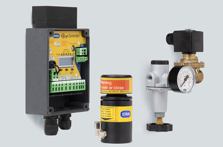 Ex p pressurized enclosure control unit R. STAHL Ex p pressurized enclosure control unit R. STAHL